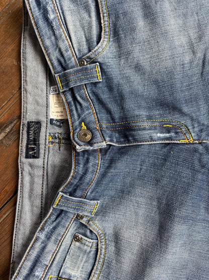 Vintage Patchwork Armani Jeans, Made in Italy — additional view 7
