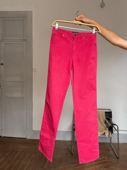 Vintage Armani Red Trousers — additional view 7