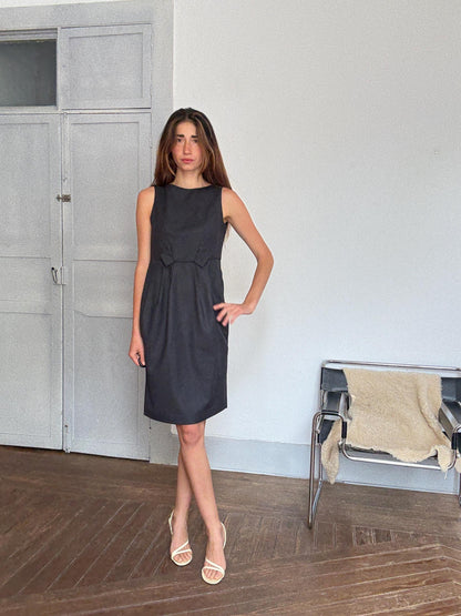 Purificación García Vintage Wool Dress — detail