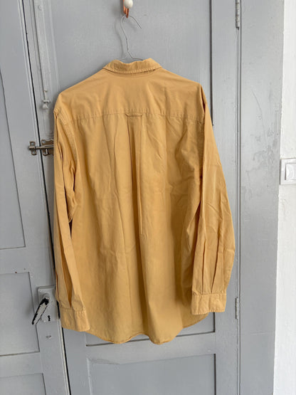 Vintage Yellow Lacoste Cotton Shirt — additional view 10