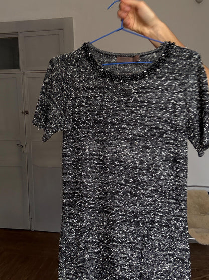 Luxe Beaded Tweed Mini Dress — additional view 8