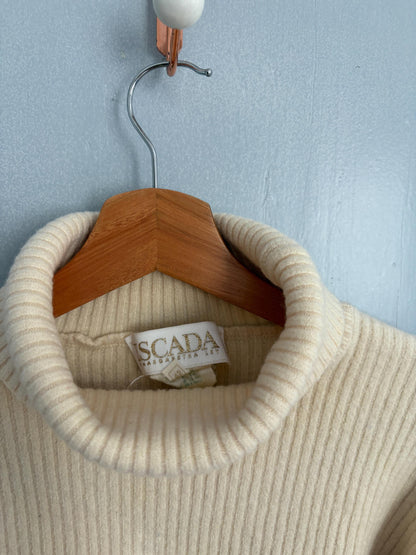 Vintage Escada Wool & Cashmere Turtleneck — additional view 8
