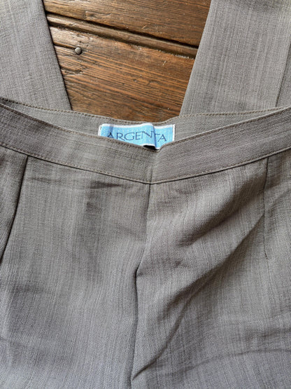 Vintage Light Academia Wool Blend Trousers — additional view 5