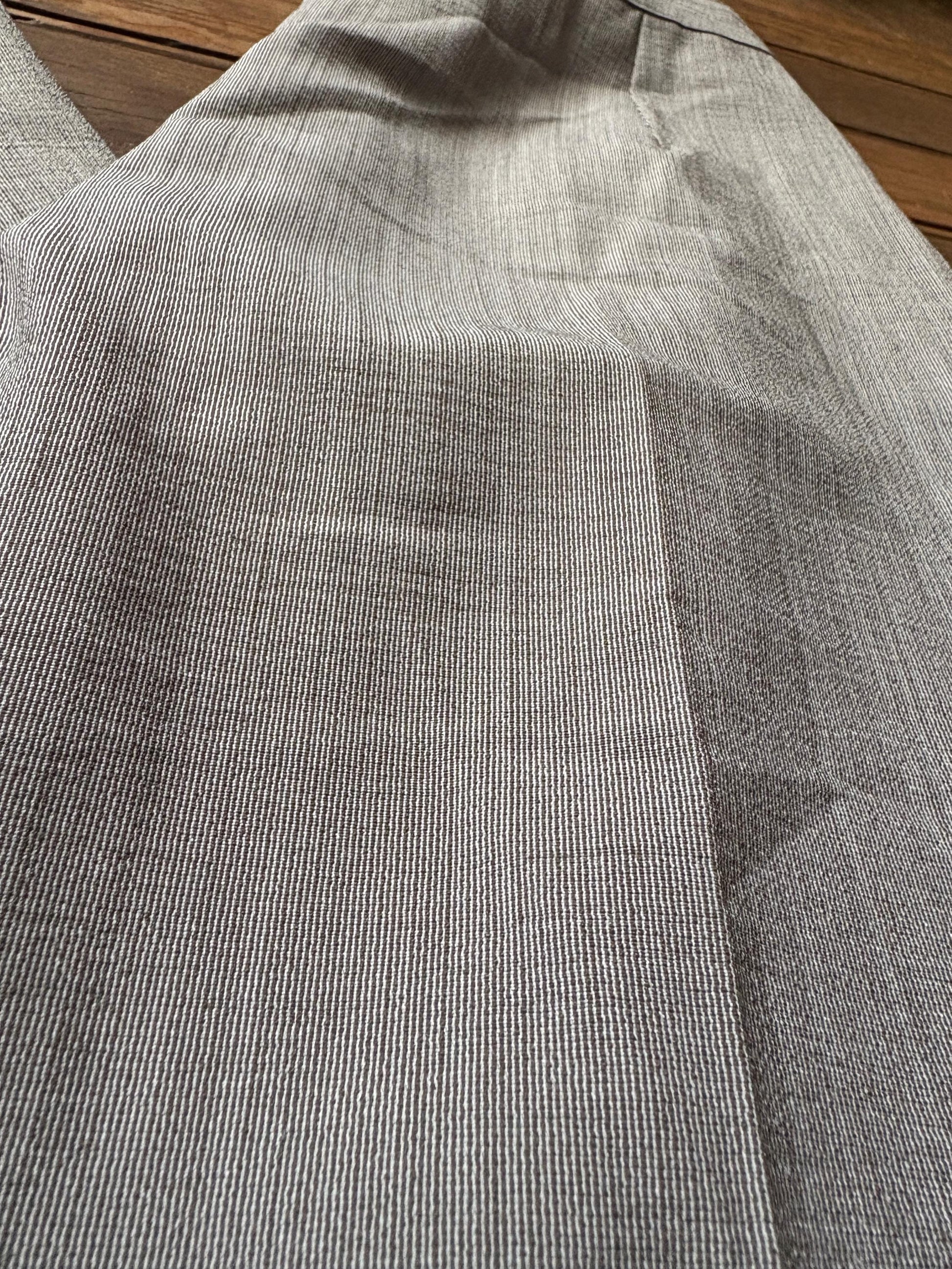 Vintage light academia trousers, wool blend formal cropped high waist pleated pants, elegant formal straight leg,