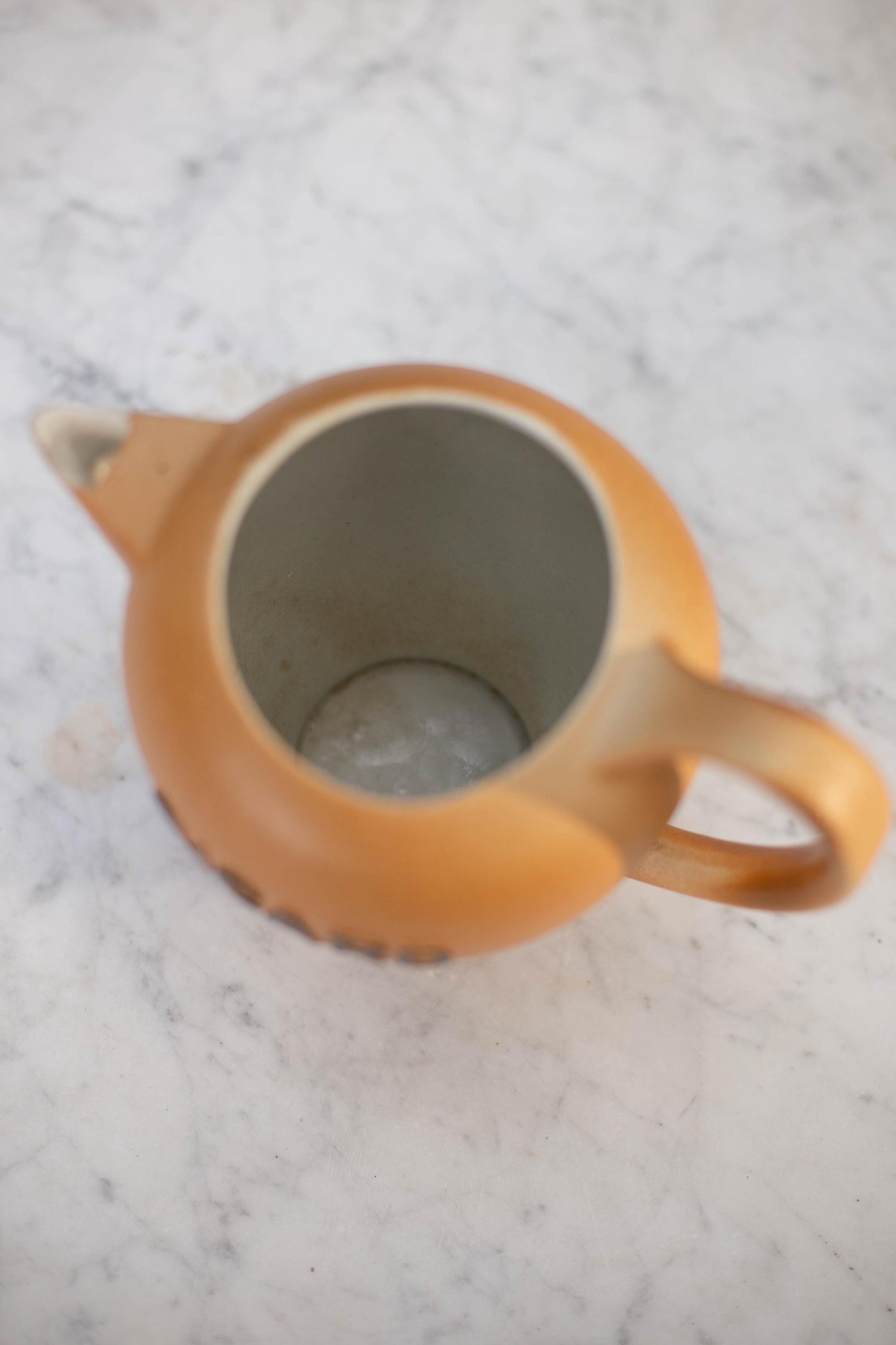 Ricard vintage water pitcher, antique french table decor,water jug bar vintage made in france