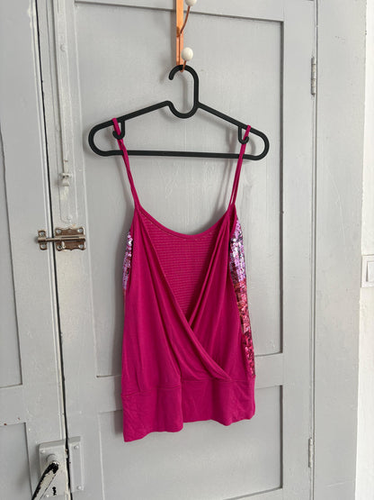 Y2K Pink Sequin Camisole — additional view 5