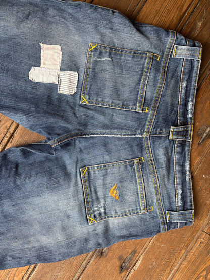 Vintage Patchwork Armani Jeans, Made in Italy — additional view 10