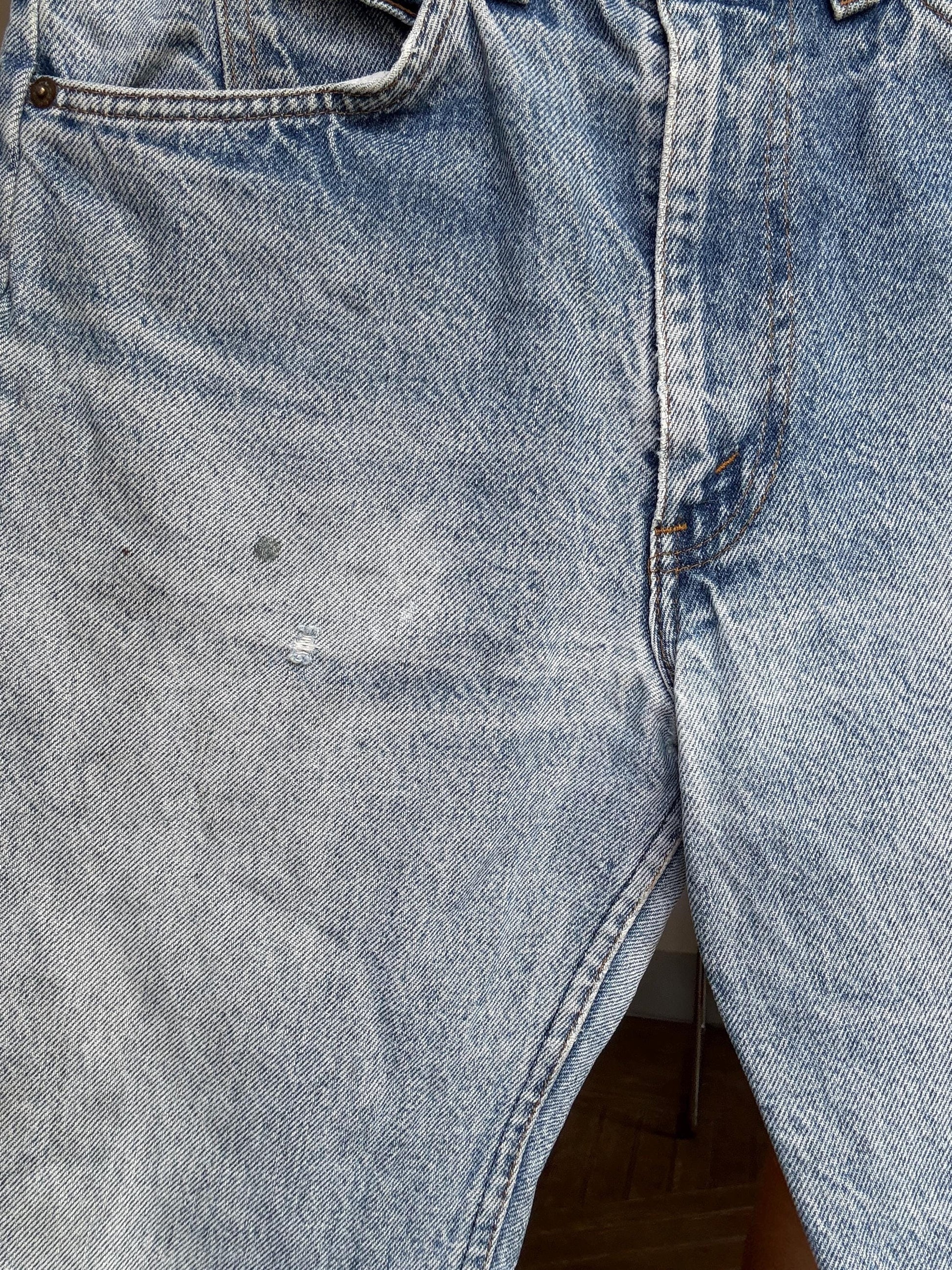 Vintage Levi’s Orange Tab 90s High Waist Jeans – W32 L34, Distressed Denim Straight Fit