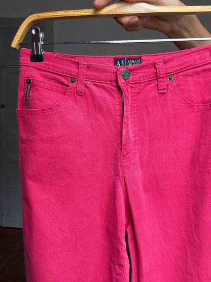 Vintage Armani Red Trousers — additional view 8