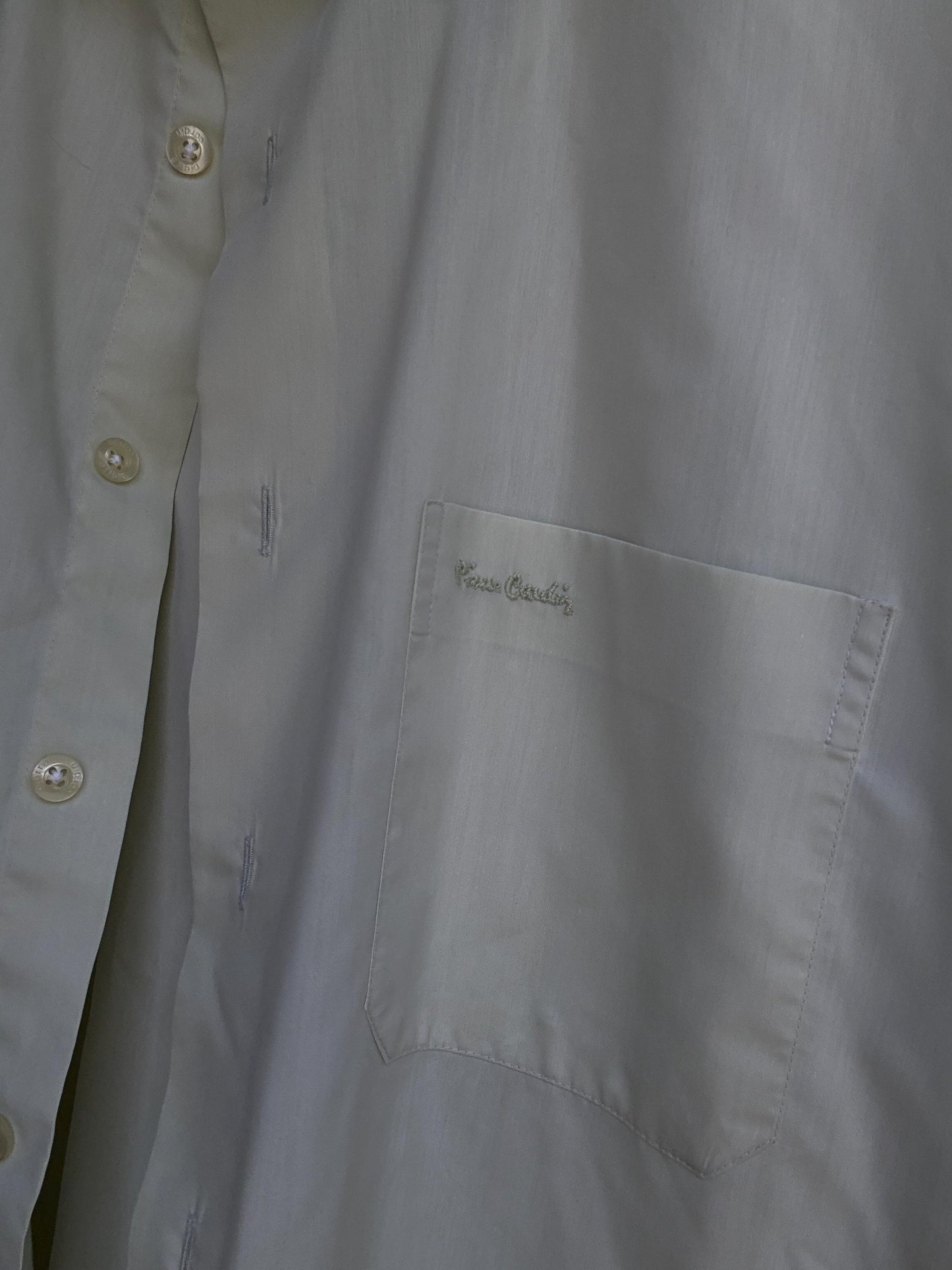 Vintage Pierre Cardin light green Oversized Shirt | Unisex Fit | Size XL