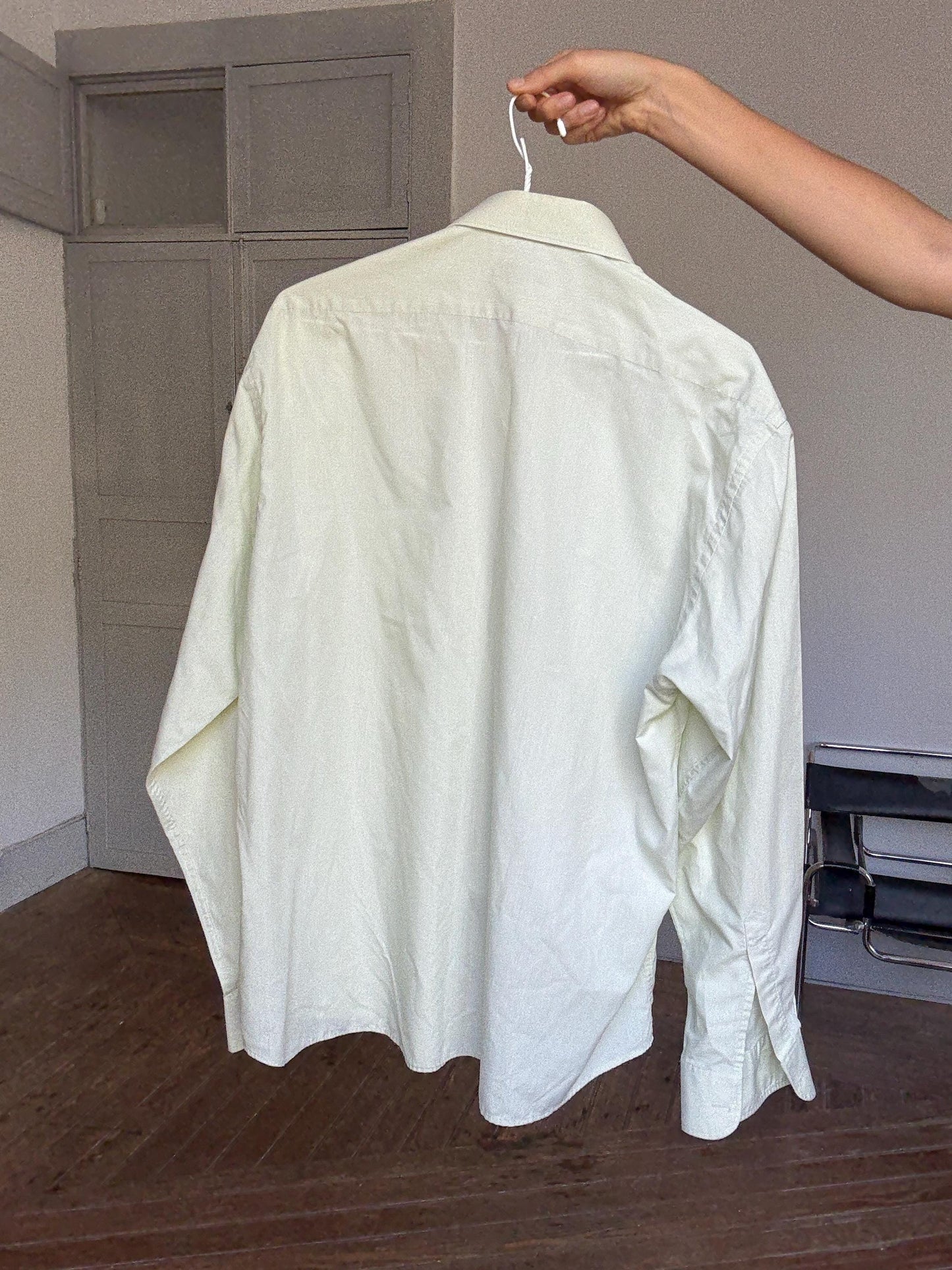 Vintage Pierre Cardin light green Oversized Shirt | Unisex Fit | Size XL