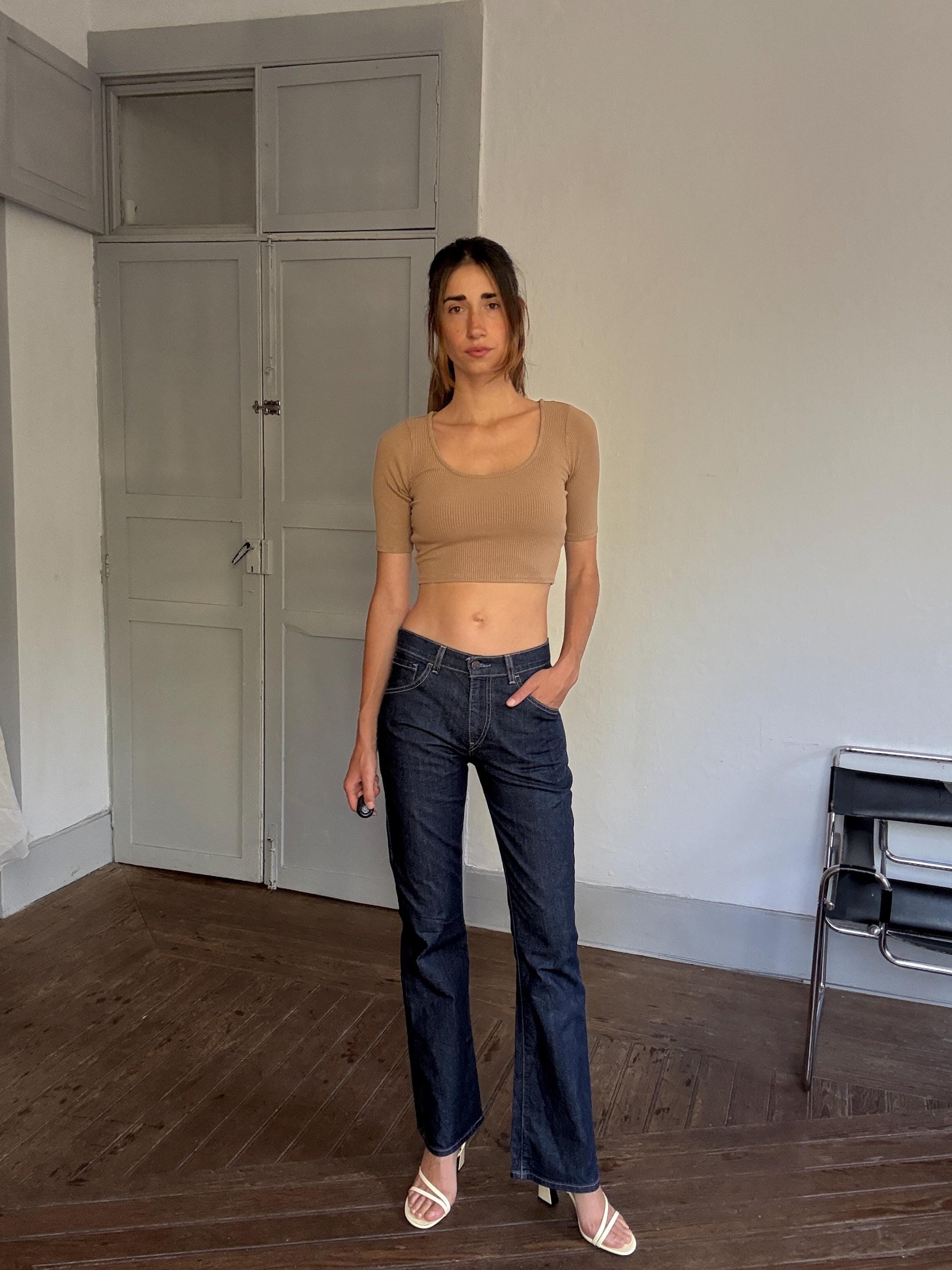Vintage Levi’s Flare Jeans | Y2K Bootcut Denim | Size M