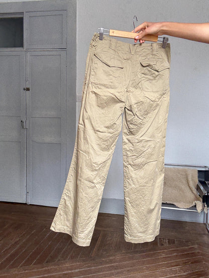 Vintage Khaki High Waist Trousers — additional view 5