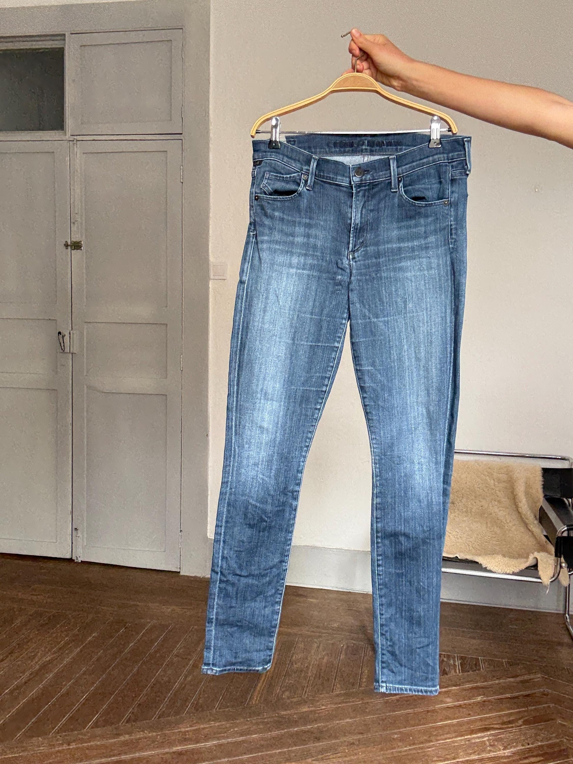 Vintage Citizens of Humanity Avedon Skinny Jeans | Made in USA | Size 30 | Soft Stretch Denim | Classic Mid-Wash