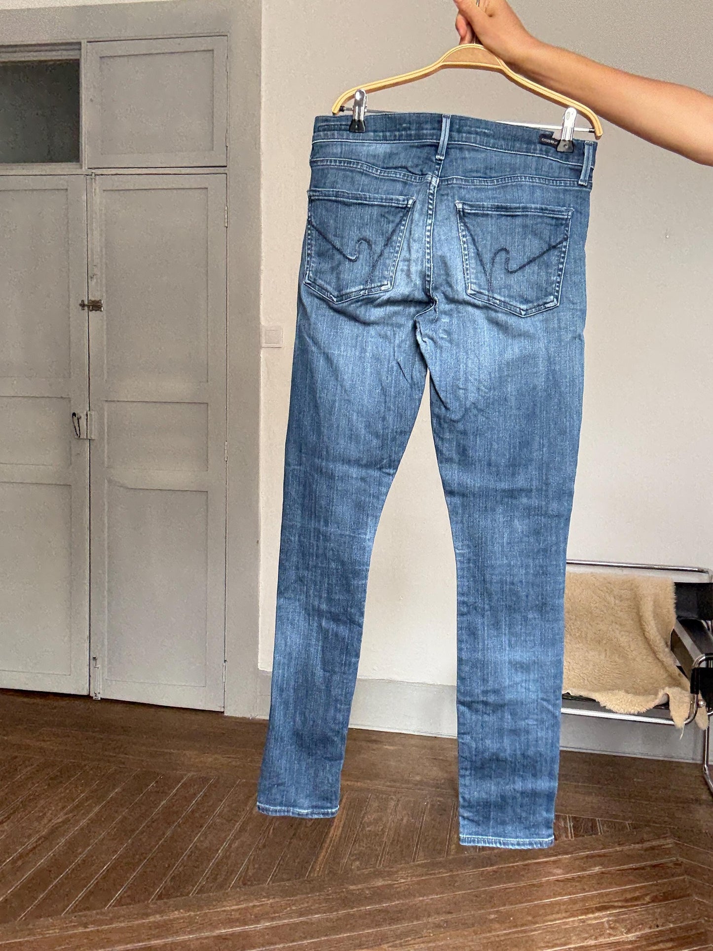 Vintage Citizens of Humanity Avedon Skinny Jeans | Made in USA | Size 30 | Soft Stretch Denim | Classic Mid-Wash