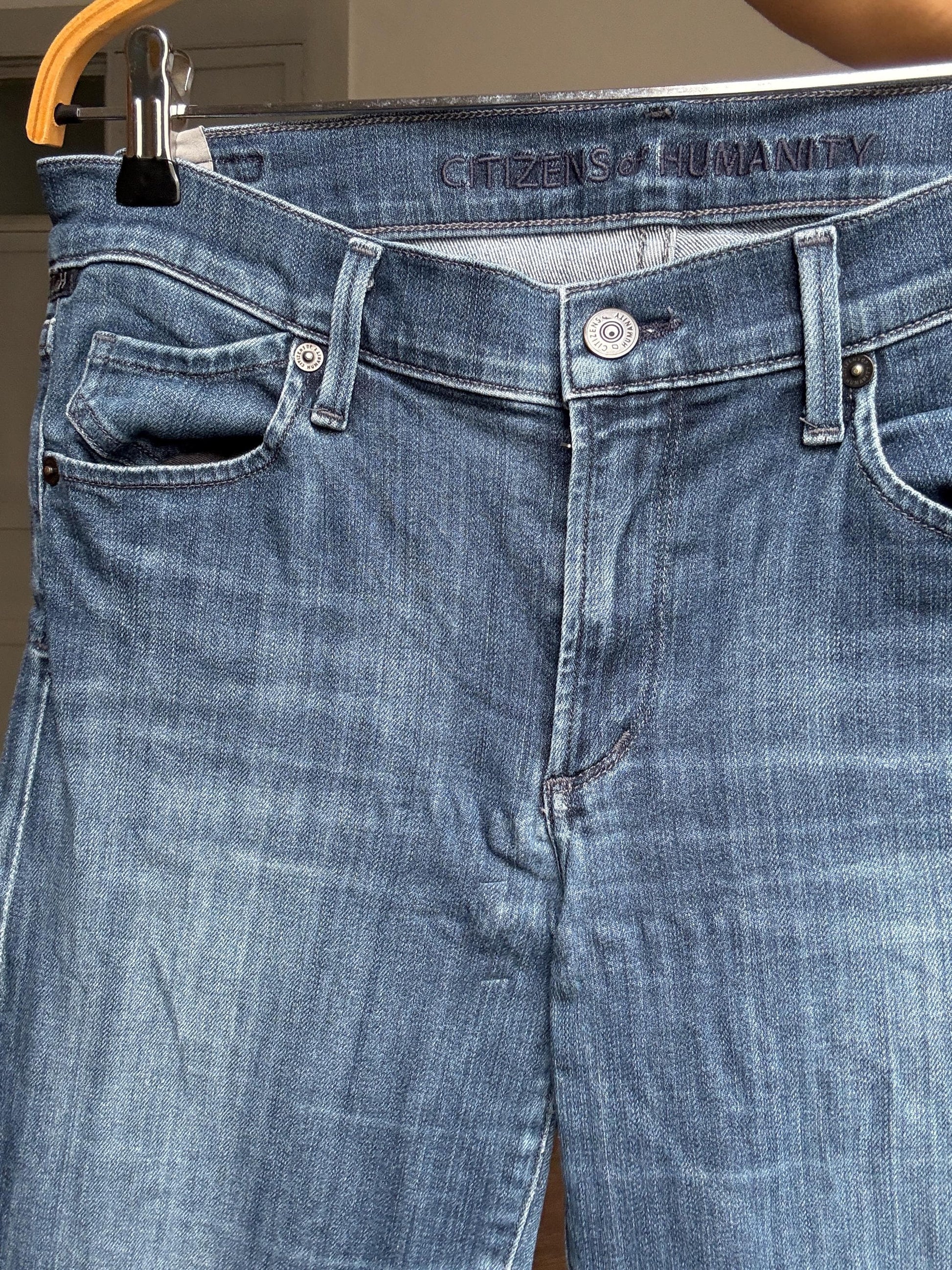 Vintage Citizens of Humanity Avedon Skinny Jeans | Made in USA | Size 30 | Soft Stretch Denim | Classic Mid-Wash