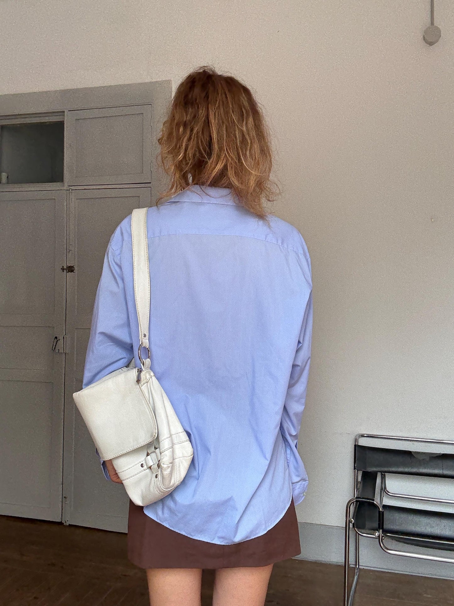 Vintage Pierre Cardin oversized button down shirt, size 43 – Scandi cool girl style à la Sofia Richie Grainge streetwear aesthetic