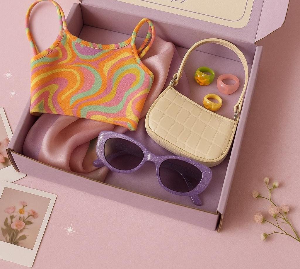 The Circular Wardrobe – Annual Vintage Fashion Subscription | 4, 6, or 12 Curated Mystery Boxes | Sustainable Slow Style by Bohemefolk