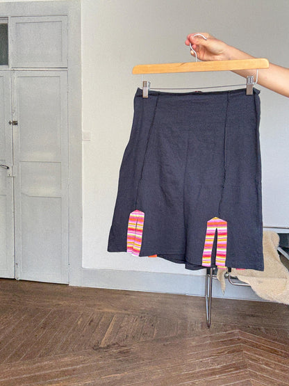 Colorful Boho Patchwork Mini Skirt — additional view 10