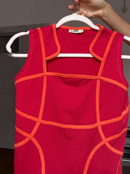Vintage Futuristic Cyber Tank Top — additional view 9