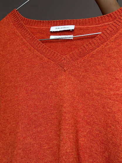 Burnt Orange Wool-Cashmere Blend Jumper — additional view 9