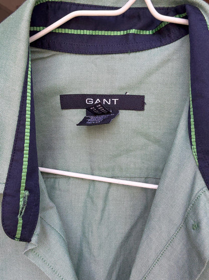 GANT Green Cotton Button-Down Shirt — additional view 8