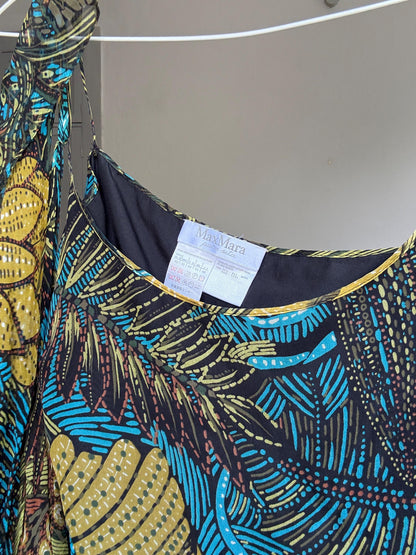 Max Mara Silk Leaf Print Camisole — additional view 9