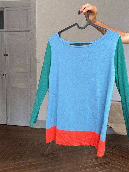 Weekend Max Mara Colorblock Long Sleeve Tee — additional view 8