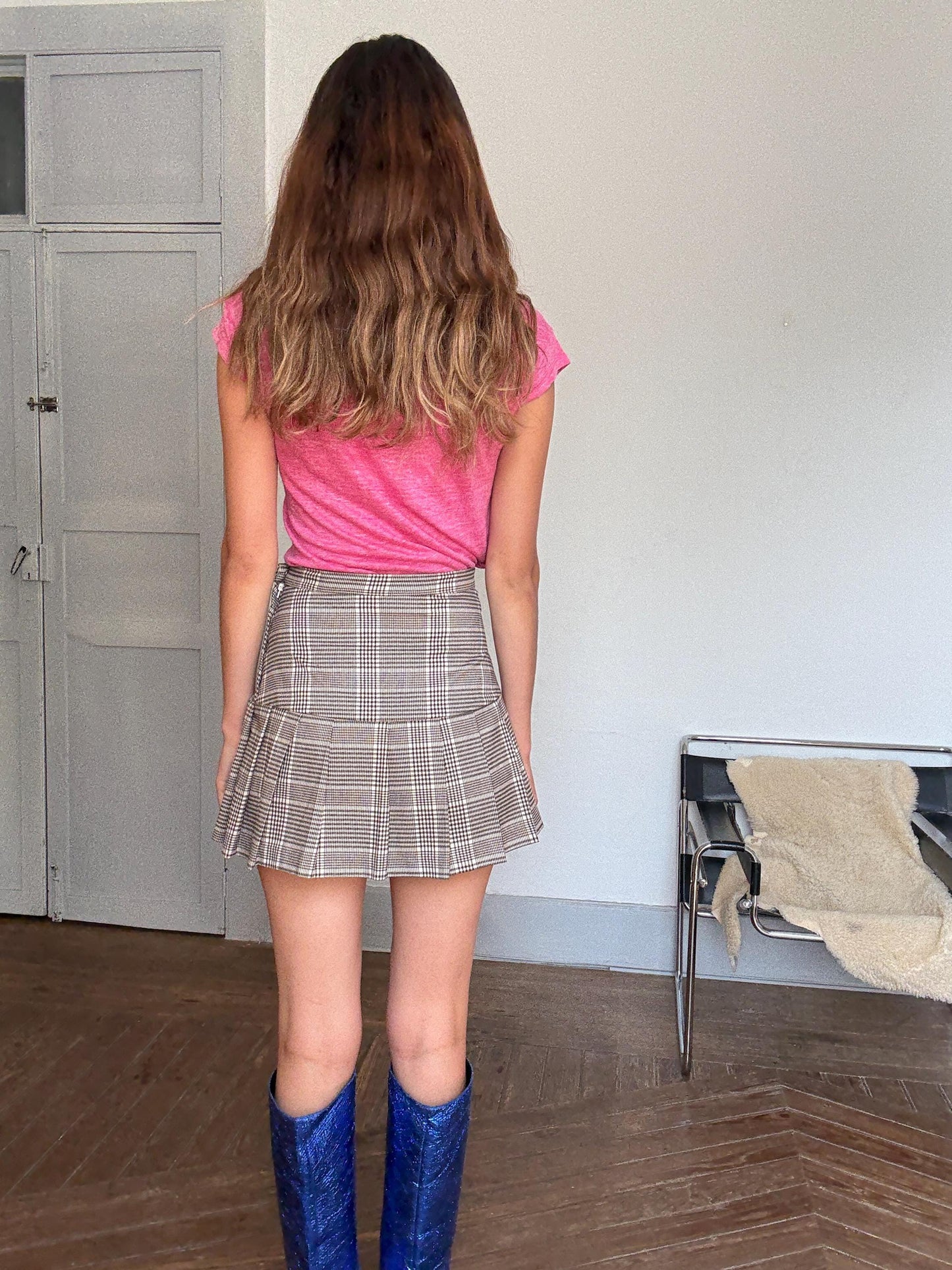 Soft Pink Tee | Massimo Dutti Basic T-Shirt | Y2K Coquette French Girl Summer Top (XS-S)