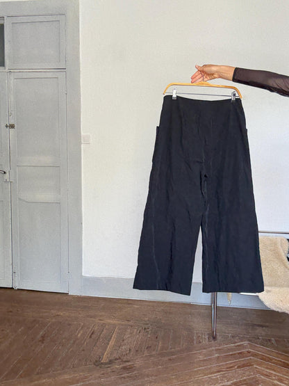 Annette Görtz Black Wide Leg Trousers — additional view 8