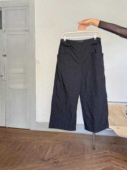 Annette Görtz Black Wide Leg Trousers — additional view 9