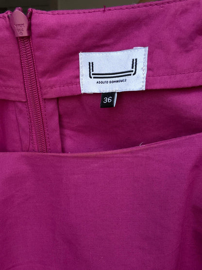 Adolfo Dominguez Pink Cotton Mini Dress — additional view 8