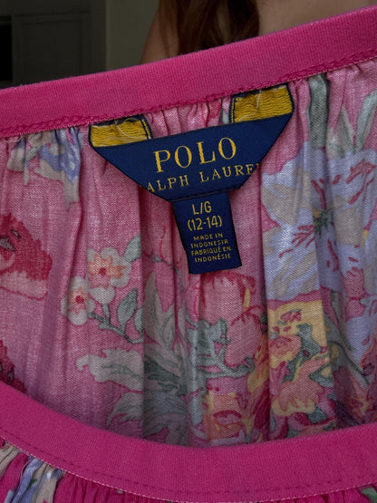 Pink Floral Mini Skirt With Pockets — additional view 7