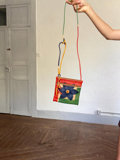 Hand-Painted Italian Leather Crossbody Bag — additional view 8