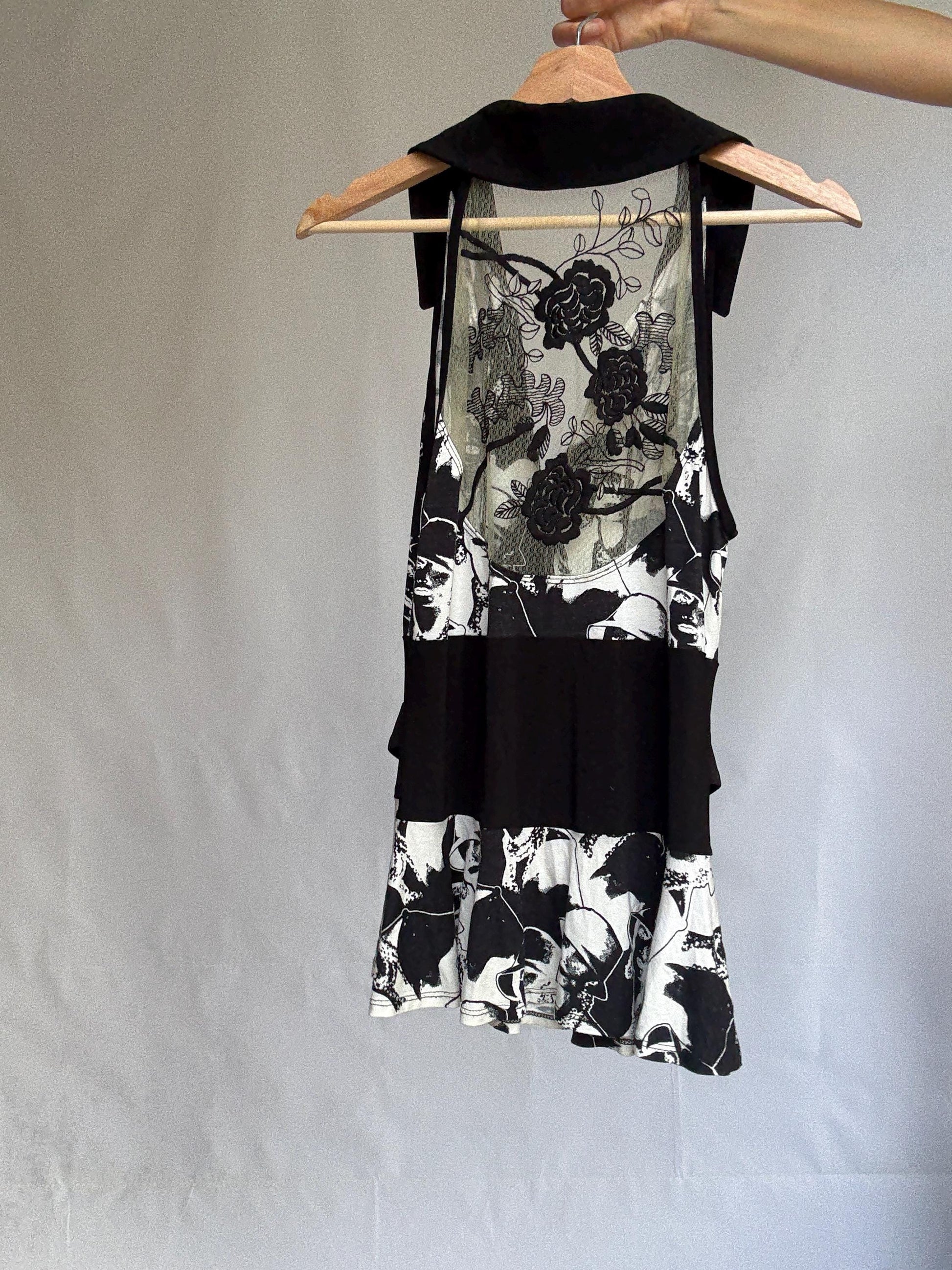 Vintage Joseph Ribkoff Tunic Top or Mini Dress | Graphic Pop Art Print | Size L (US 10 / UK 12 / DE 38)