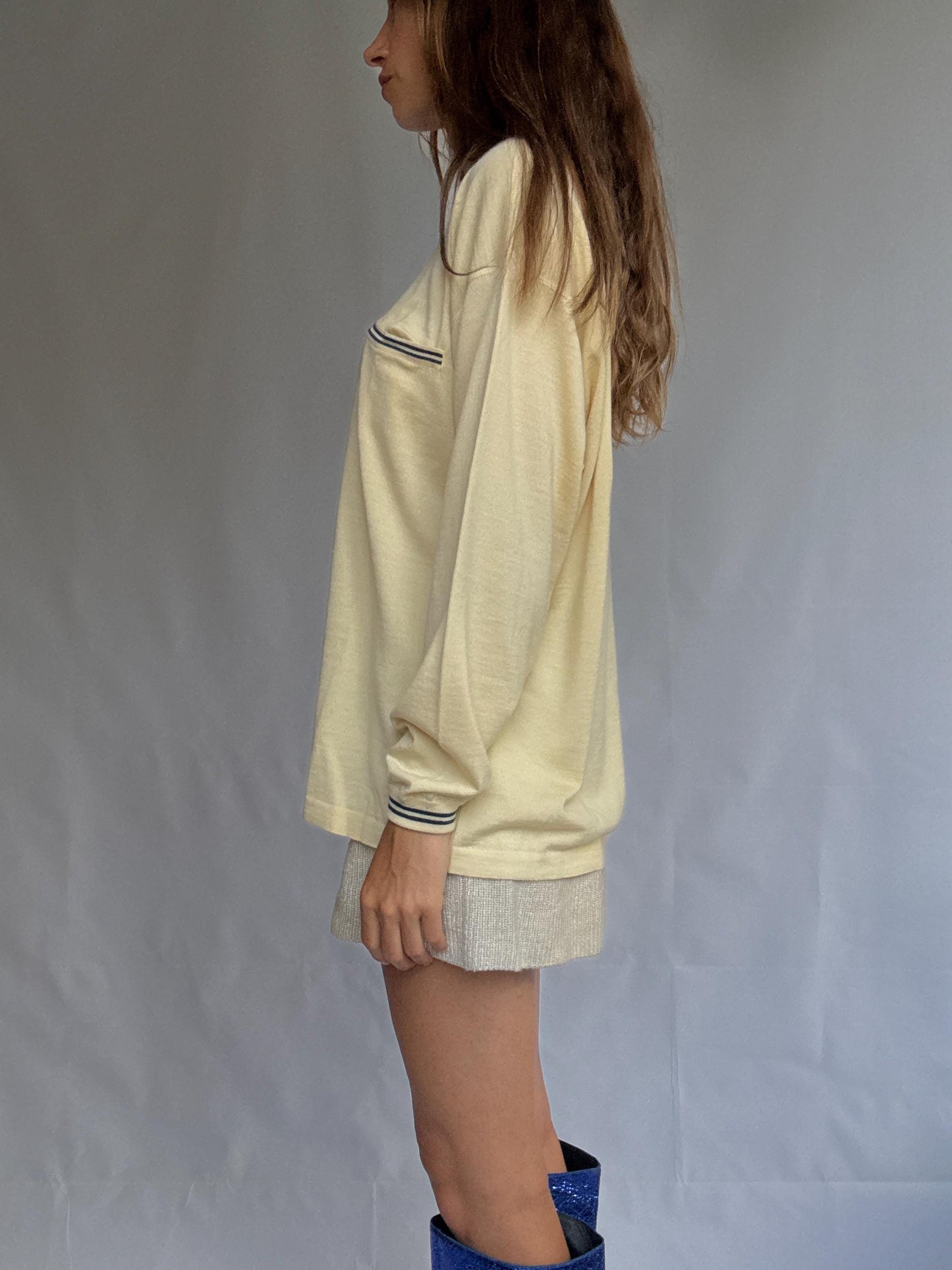 Vintage Loewe Merino & Silk Polo – Unisex Luxury From Madrid