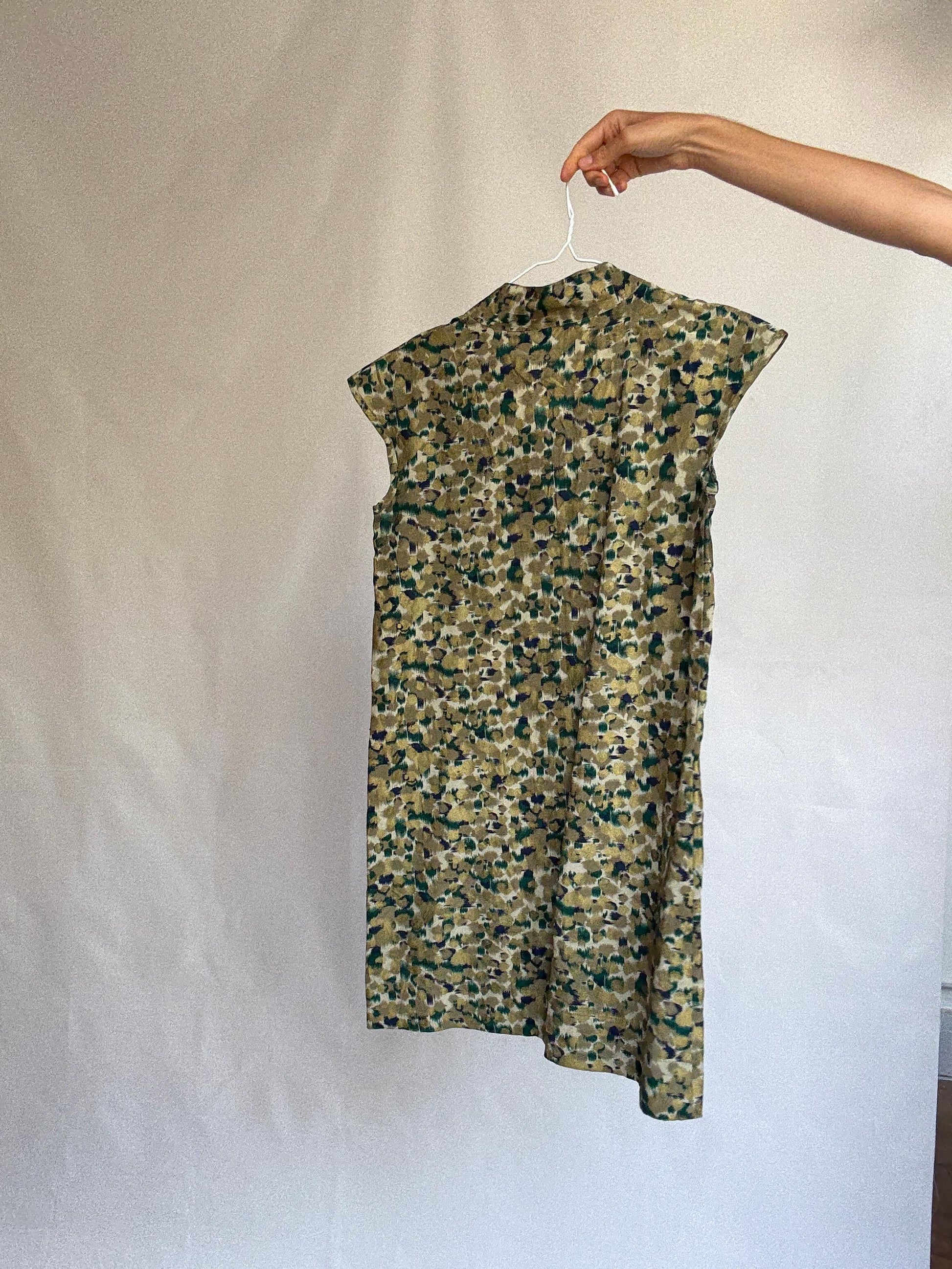 Vintage French Silk Mini Dress – Makadame Paris