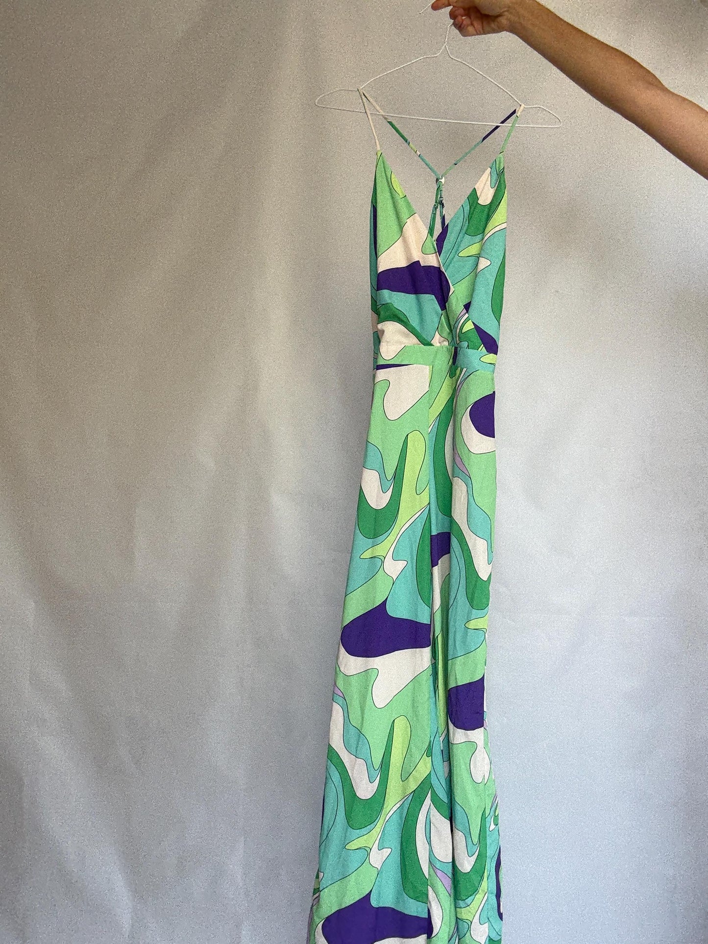 Groovy Retro Print Jumpsuit – New With Tags – Size UK 10 / EU 38 / US 6