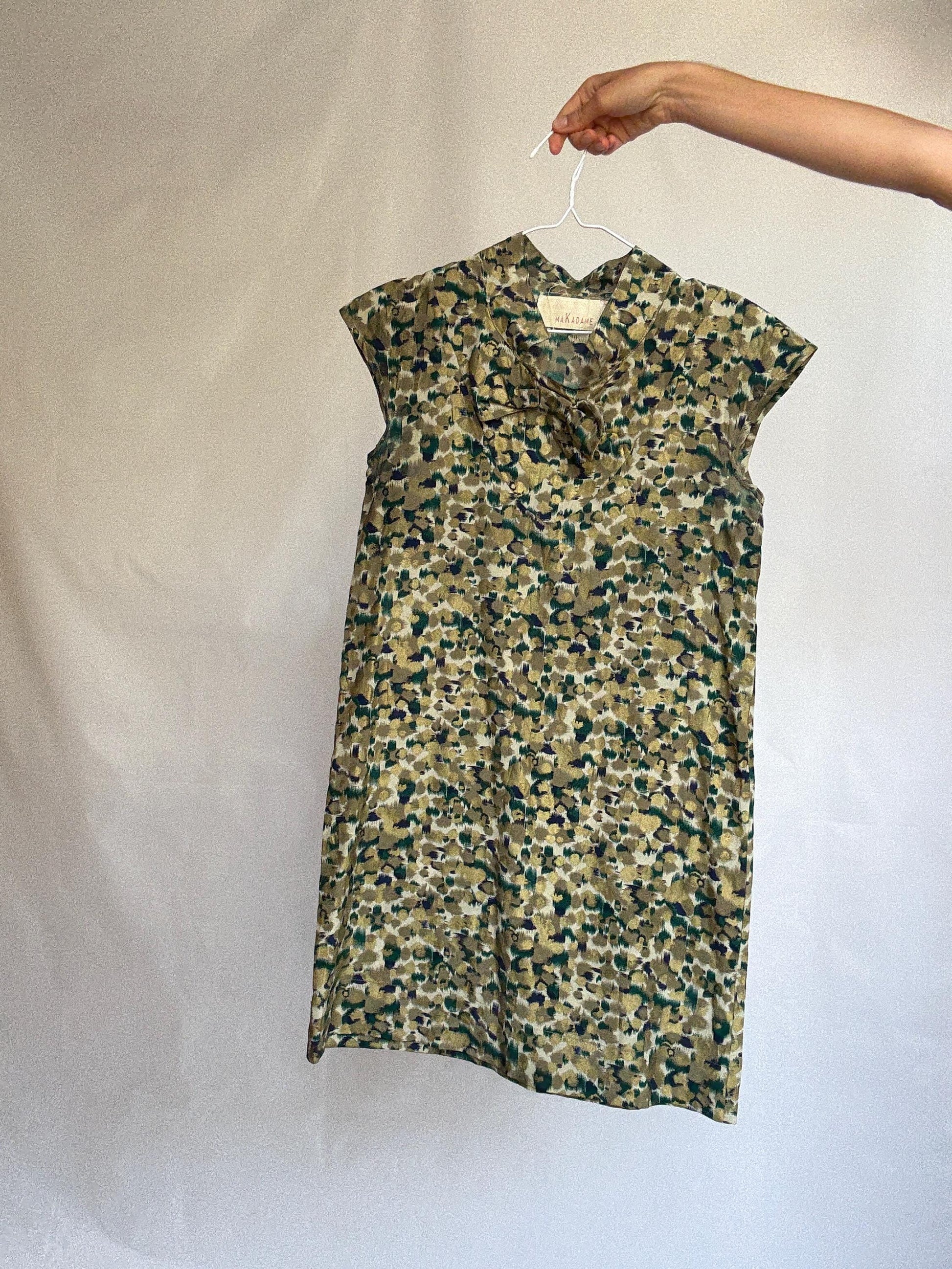 Vintage French Silk Mini Dress – Makadame Paris