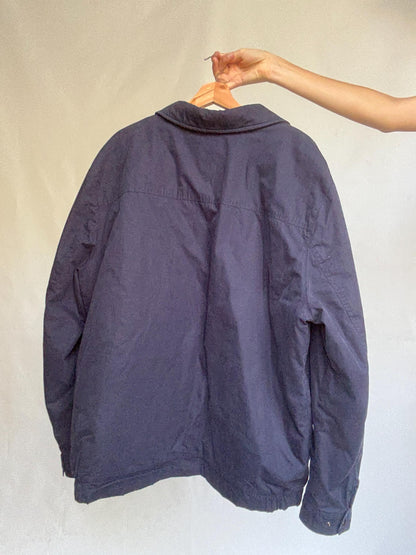 Vintage Navy Blue Tommy Hilfiger Padded Jacket — additional view 10