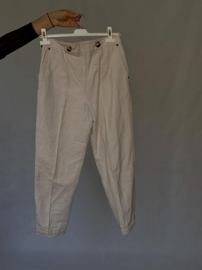 Purificación García High Waist Linen Trousers — additional view 9