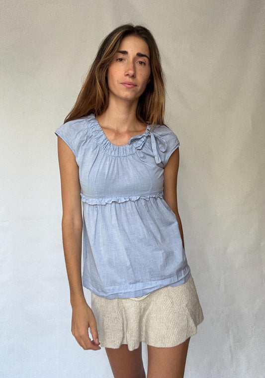Y2K Max&Co sleeveless fitted black top with cotton feel and side zipper – minimalist Italian piece fits like US S-M early 2000s style