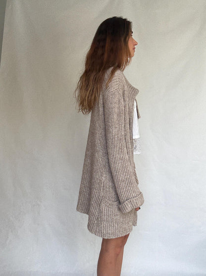Vintage Mohair Blend Cardigan Dress — additional view 5