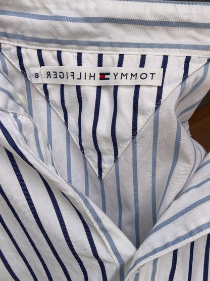 Tommy Hilfiger Striped Cotton Sleeveless Blouse — additional view 6