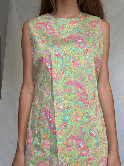Paisley Print Ralph Lauren Party Dress — additional view 7