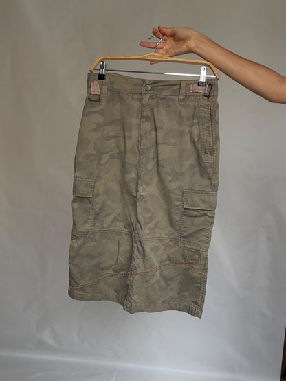 Y2K Camo Midi Cargo Skirt — additional view 10