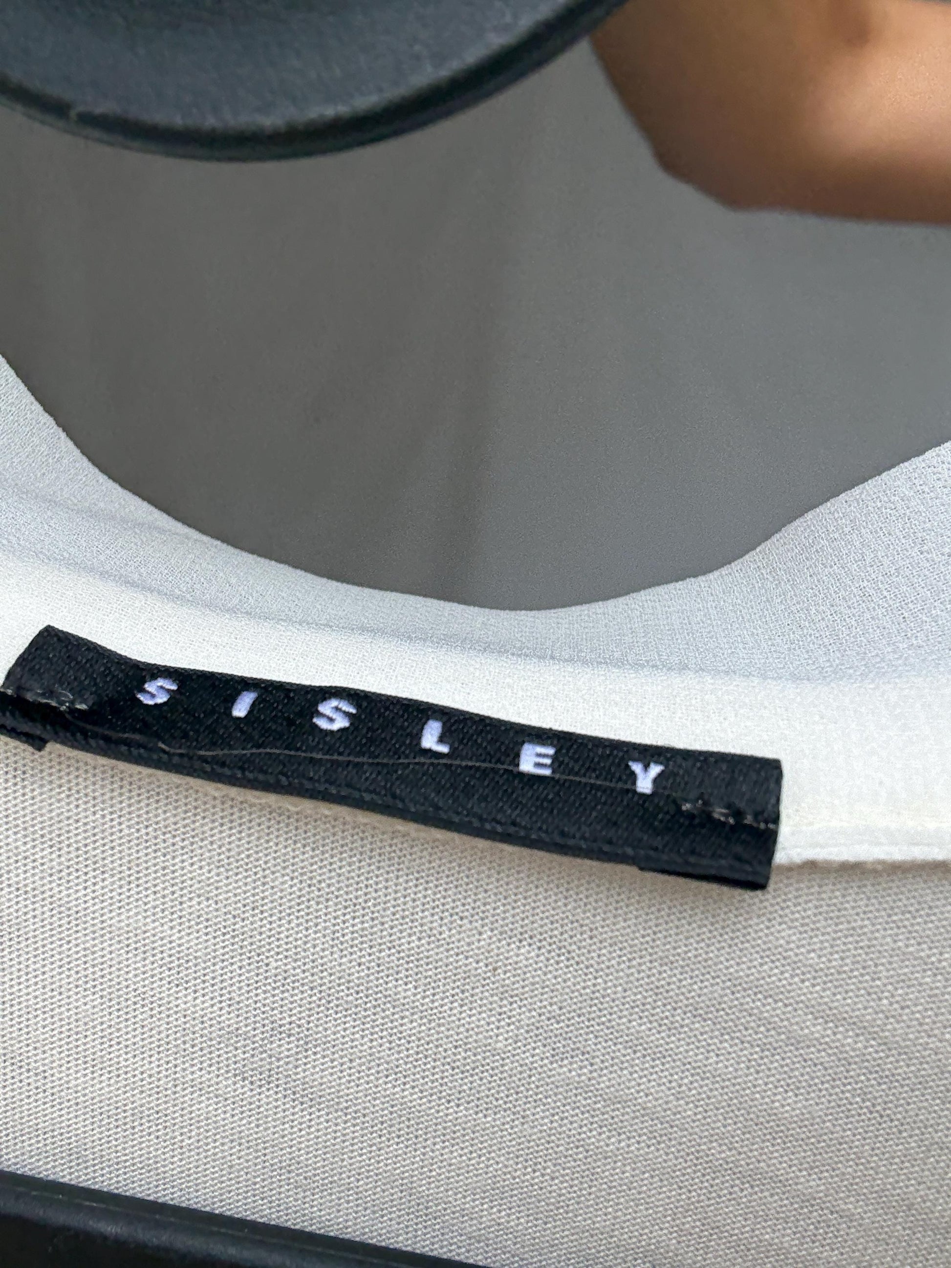 Soft Girl Dream Tie-Neck Tee | Sisley Modal Cotton Long Sleeve | Coquette Balletcore Layer | Size S