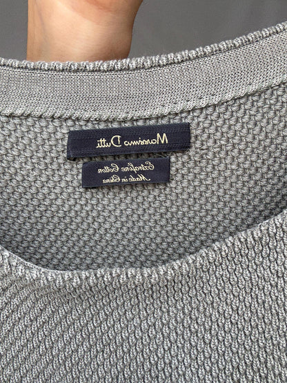 Dark Academia Extrafine Cotton Knit Tee — additional view 8
