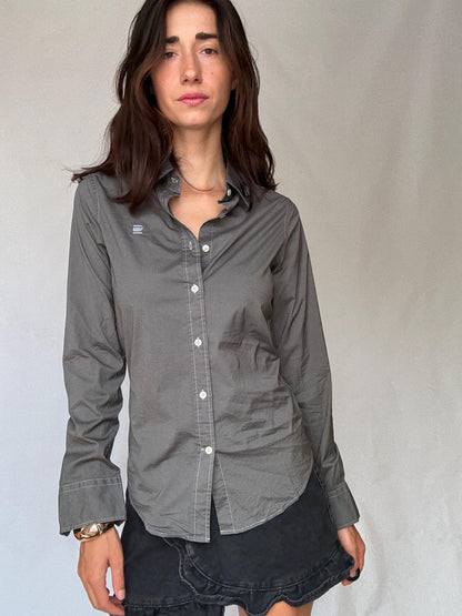 G-Star Raw Grey Button-Up Shirt — additional view 5