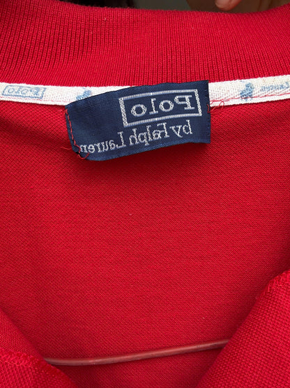 Vintage Red Polo Ralph Lauren Shirt — additional view 7